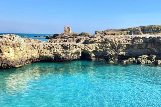 Grotte e torri da San Foca ad Otranto